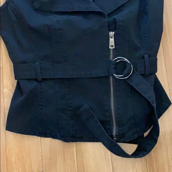 NWT Motto Vest in Black - Picture 6 of 12